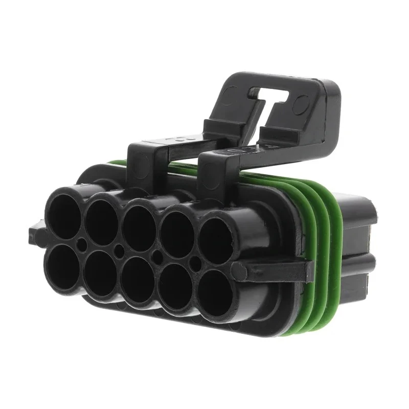 Delphi Metri-Pack 150 Automotive Connector Female Black Cable 10 Way Crimp Termination 12065425