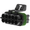 Delphi Metri-Pack 150 Automotive Connector Female Black Cable 10 Way Crimp Termination 12065425