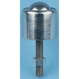 ALWAYSE Ball Transfer Unit Stud Mount with 32 mm Ball Diameter Steel Case and Ball 102923