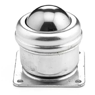 ALWAYSE Ball Transfer Unit 40 mm Diameter Steel 4-Hole Flange Mount 200313