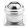 ALWAYSE Ball Transfer Unit 40 mm Diameter Steel 4-Hole Flange Mount 200313