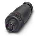 Phoenix Contact Circular Connector Cable M12 Plug Male 4 Contacts IP67 SACC Series 1681088