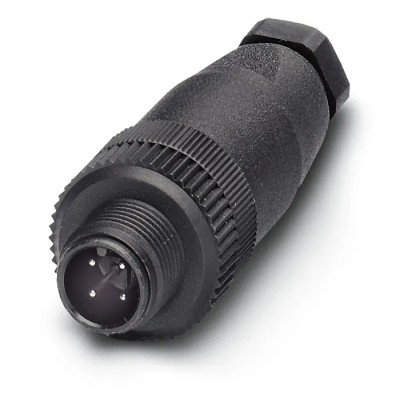 Phoenix Contact Circular Connector Cable M12 Plug Male 4 Contacts IP67 SACC Series 1681088