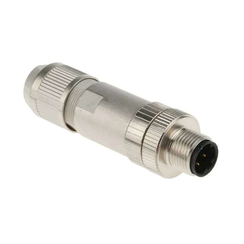 Phoenix Contact Circular Connector, 4 Contacts, Cable Mount, M12 Plug Male, 1.75A, D Coded, IP67, Zinc Housing, SACC 1543223