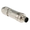 Phoenix Contact Circular Connector, 4 Contacts, Cable Mount, M12 Plug Male, 1.75A, D Coded, IP67, Zinc Housing, SACC 1543223