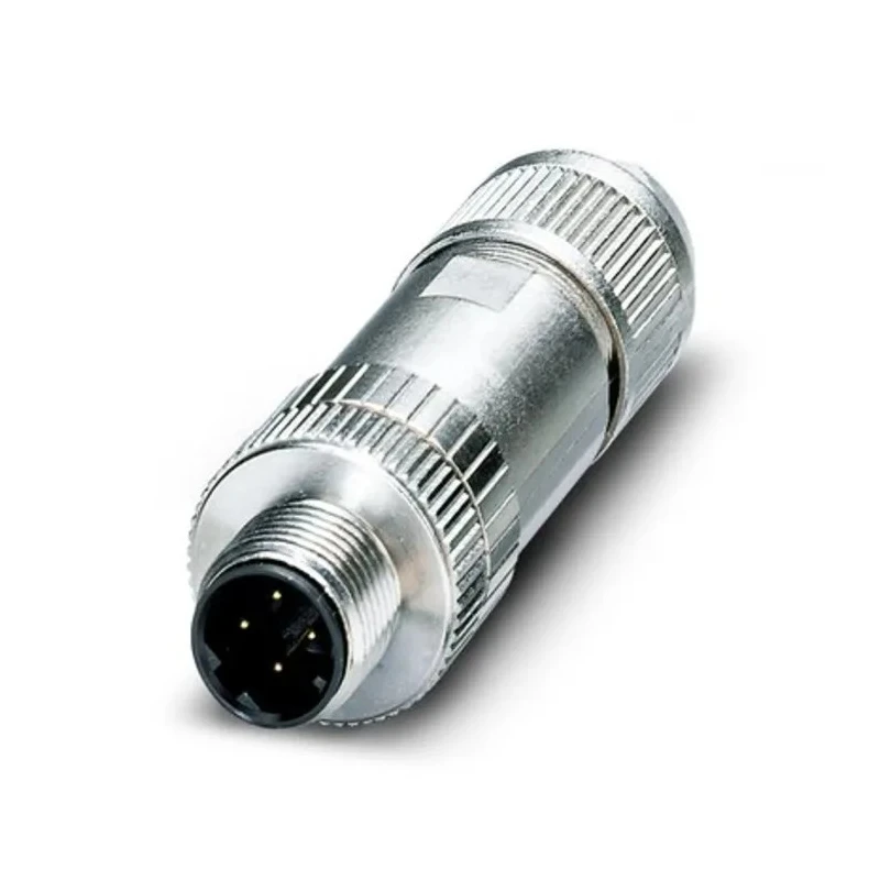 Phoenix Contact Circular Connector, 4 Contacts, Cable Mount, M12 Plug Male, 1.75A, D Coded, IP67, Zinc Housing, SACC 1543223