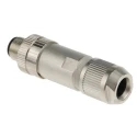 Phoenix Contact Circular Connector, 4 Contacts, Cable Mount, M12 Plug Male, 1.75A, D Coded, IP67, Zinc Housing, SACC 1543223
