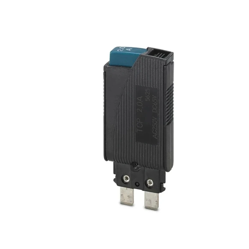 RS PRO TCP 2A Thermal Circuit Breaker 1-Pole Screw Terminal 8.2mm Wide 250V AC 65V DC 0712217