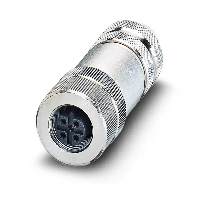 Phoenix Contact Circular Connector Cable Mount Socket Female M12, 5 Contacts, B Coding, IP67, Zinc Housing 1507777