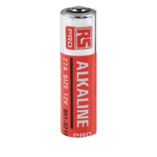 RS PRO Alkaline 12 V 8LR732 Battery, 25 mAh 801-0718
