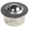 ALWAYSE Ball Transfer Unit with 30 mm Diameter Stainless Steel, Circular Flange Mount 530015