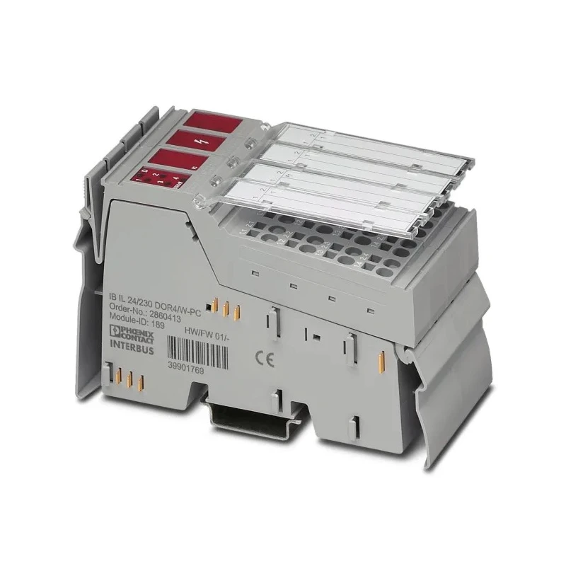 Phoenix Contact Terminal Block Accessory IB IL 24/230 DOR4/W-PC-PAC Series for Inline Station DOR4