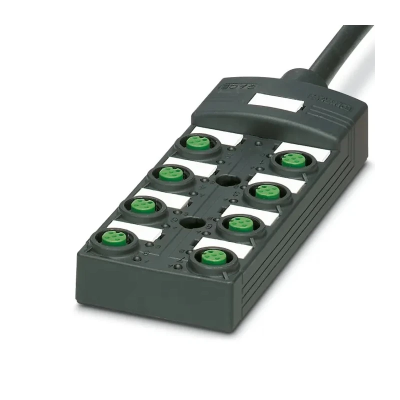 Phoenix Contact SACB Series Sensor Box 8 Port 5 m Cable Length M12 Socket 30V DC 1452699