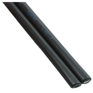 Broadcom Single Mode Fibre Optic Cable, 1.06 mm Core Diameter, Polyethylene Jacket, Black, 500 m HFBR-EUD500Z