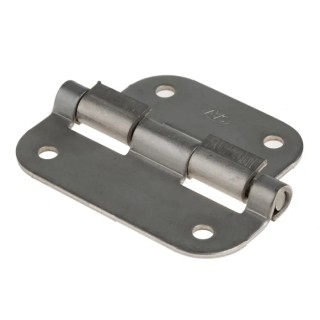 Savigny Zinc Plated Stainless Steel Butt Hinge with Removable Pin, 57 mm x 52.5 mm x 1.5 mm 40421 IB