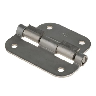 Savigny Zinc Plated Stainless Steel Butt Hinge with Removable Pin, 57 mm x 52.5 mm x 1.5 mm 40421 IB