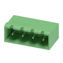 Phoenix Contact COMBICON MSTBA Series Pluggable Terminal Block, 4-Contact, 5 mm Pitch, 1 Row, 320V, 12A, Polyamide 1757491