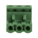 Phoenix Contact 3-Contact Pluggable Terminal Block MSTB 2.5/3-ST-5.08 BD, 5.08 mm Pitch, 12A, Female, Polyamide 1762208