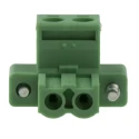 Phoenix Contact MSTB 2.5/2-STF-5.08 Series Pluggable Terminal Block, 2-Contact, 5.08 mm Pitch, 12A Current Rating 1777989