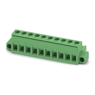 Phoenix Contact MSTB 2.5/10-STF-5.08 Series Pluggable Terminal Block, 10-Contact, 5.08 mm Pitch, 320V, 12A Current 1778069
