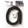 HellermannTyton Braided Polyethylene Terephthalate Black Cable Sleeve 13 mm Diameter 5m Length 170-01013 TWIST-IN 13-PET-BK