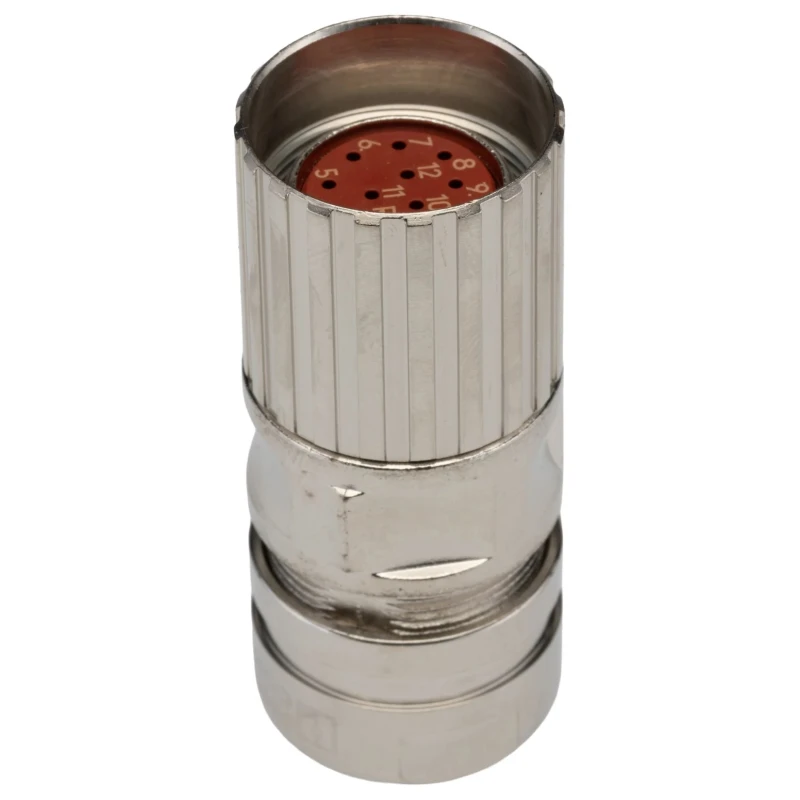 Phoenix Contact Circular Connector 12 Contacts Cable Mount Socket Female IP67 RF Series 1607228