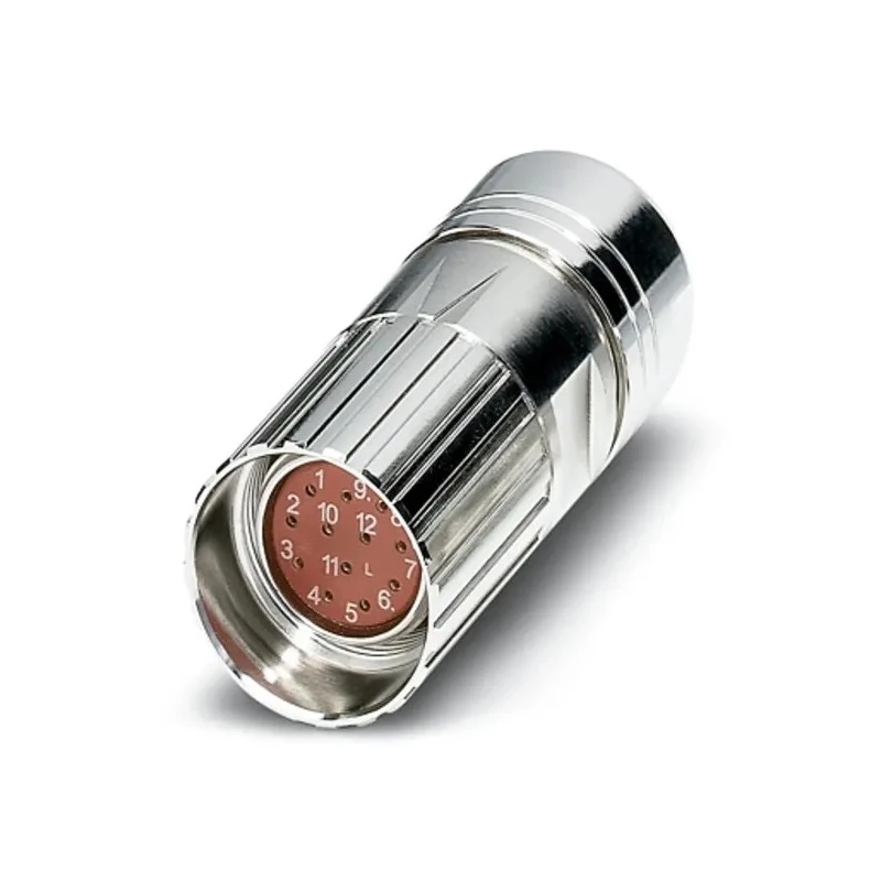 Phoenix Contact Circular Connector, 12 Contacts, Cable Mount, Socket Female, M23 Size, 8A Current, 150V, IP67 Rated 1607297