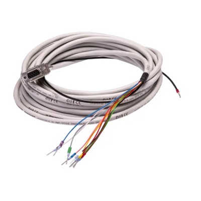 Phoenix Contact Shielded Female D-Sub 9-Pin to Female Free End Cable, 6m Length, 125V AC, PVC Jacket 2926072