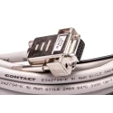 Phoenix Contact Shielded Female D-Sub 9-Pin to Female Free End Cable, 6m Length, 125V AC, PVC Jacket 2926072