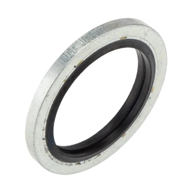 RS Pro Nitrile Rubber (NBR) Bonded Seal Washer 17.28 mm ID 23.8 mm OD Shore 70 Hardness 689-489