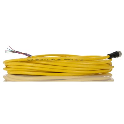 Phoenix Contact Female 8 Way Straight to 8 Way Unterminated Sensor Actuator Cable 10m 30V SAC-8P-10.0-542/ FS SCO BK 1406103