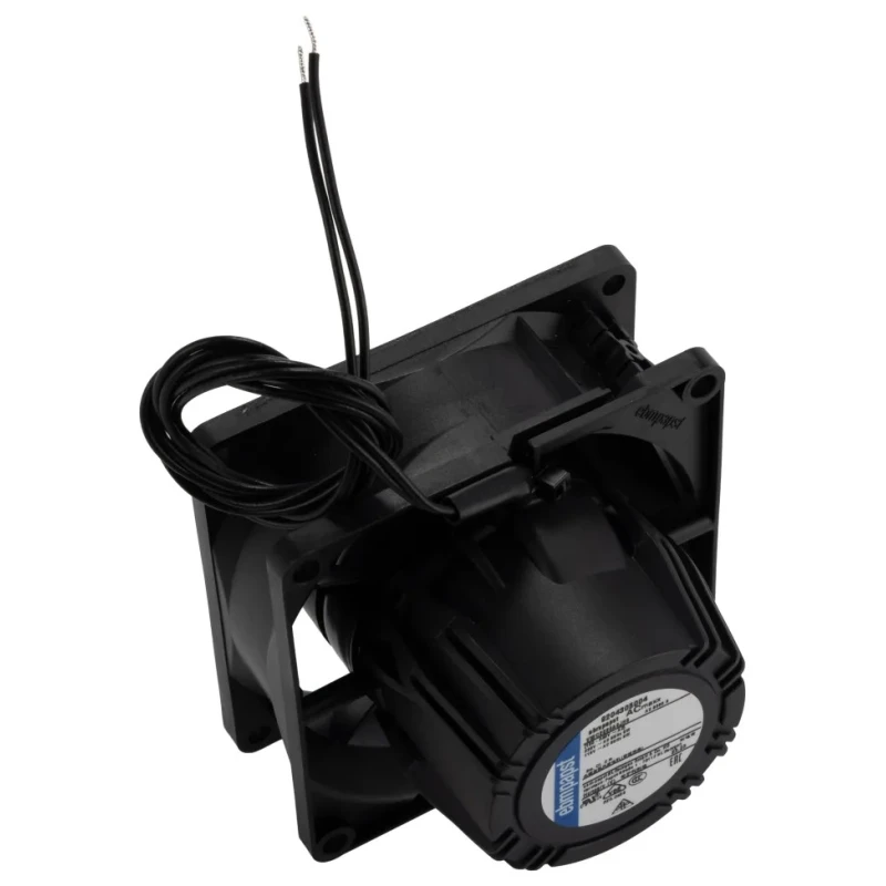ebm-papst AC 8300 Series Rectangular Axial Fan 265V AC, 8.3 W, 80 m³/h Air Flow, 5000 RPM, Ball Bearing, 119 mm AC8300H