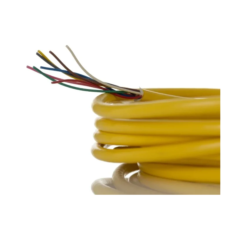 Phoenix Contact Female 8 Way Straight to 8 Way Unterminated Sensor Actuator Cable 10m 30V SAC-8P-10.0-542/ FS SCO BK 1406103