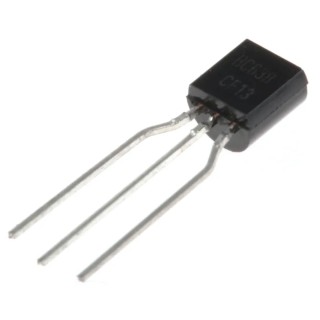 onsemi Small Signal PNP Transistor BC638TA, -1 A, -60 V, 3-Pin TO-92 BC638TA