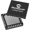Microchip 32-Pin SQFN Ethernet Transceiver 100Mbps 3.3V RMII Full Duplex/Half Duplex LAN8740A-EN
