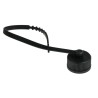 Phoenix Contact Female Dust Cap M12 Nylon PROT-M12 FS-PA-CHAIN 1430873, Sealing Cap, UL 94 V0 Flammability Rated