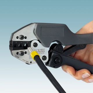 Phoenix Contact CRIMPFOX 25R Hand Crimping Tool for Wire Ferrules, Ergonomic Handle, 256 mm Length 1212039