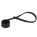 Phoenix Contact Female Dust Cap M12 Nylon PROT-M12 FS-PA-CHAIN 1430873, Sealing Cap, UL 94 V0 Flammability Rated