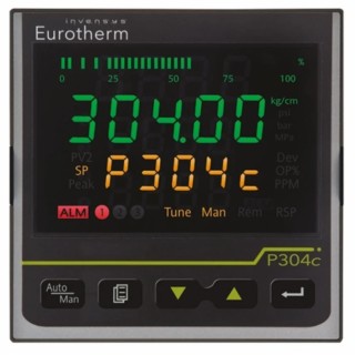 Eurotherm Piccolo P304 Panel Melt Pressure Controller 2 Input, 3 Output Analogue 230V AC PID Controller P304C/CC/VH/XXX/SDXX