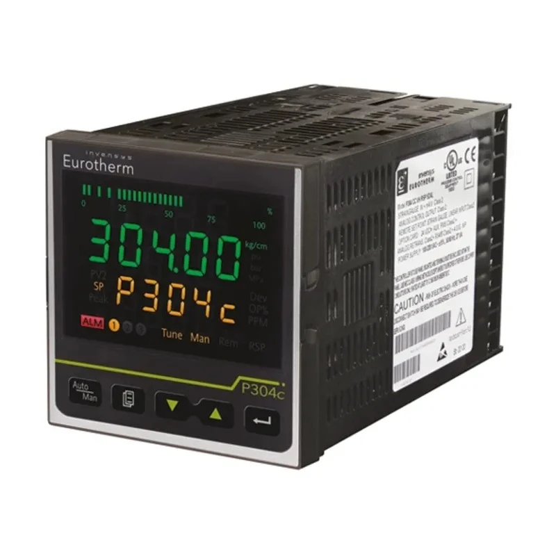 Eurotherm Piccolo P304 Panel Melt Pressure Controller 2 Input, 3 Output Analogue 230V AC PID Controller P304C/CC/VH/XXX/SDXX