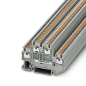 Phoenix Contact Double Level Terminal Block Grey 1.5mm² 2-Level Push-in 500V 16A 3208511