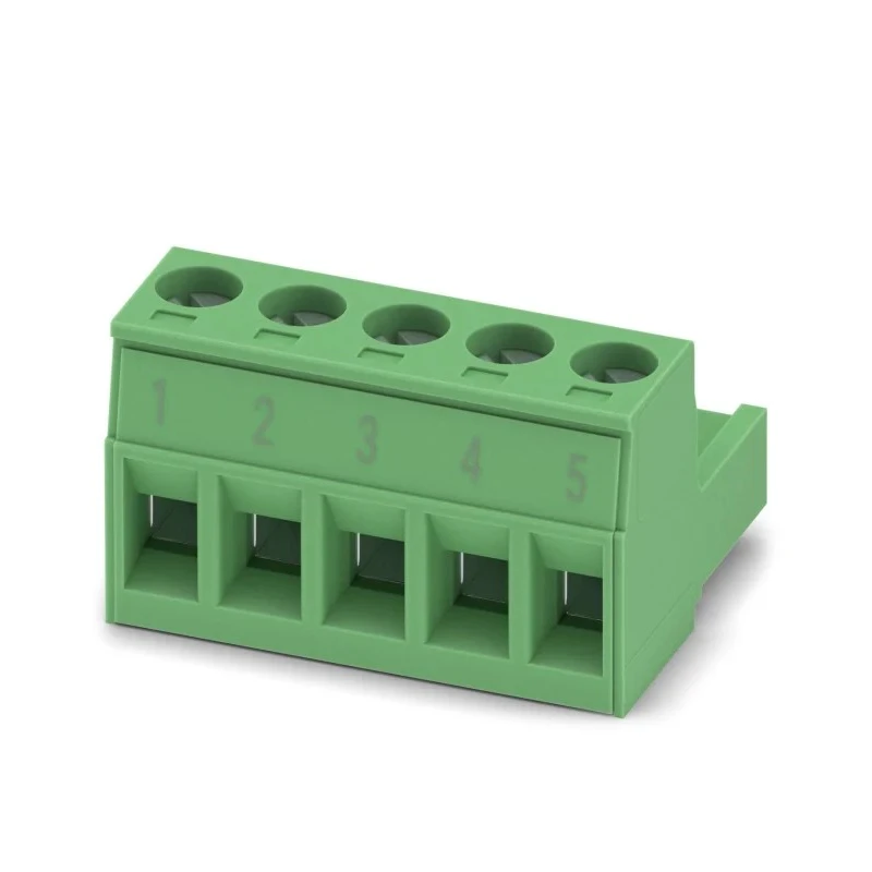 Phoenix Contact MSTB 2.5/5-ST BD 1-5 Series Pluggable Terminal Block, 5-Contact, 5 mm Pitch, 1 Row 1826681