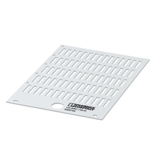 Phoenix Contact US-WMT Plastic Cable Marker, White, Plastic Material, for Modular Terminal Block 0828768