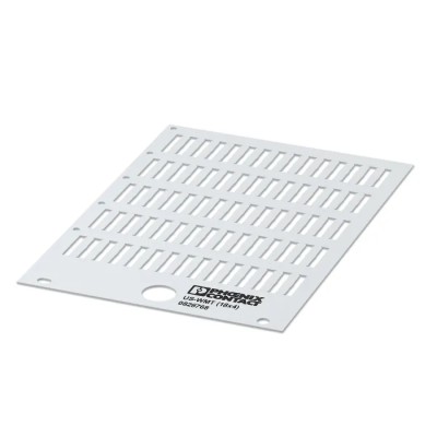 Phoenix Contact US-WMT Plastic Cable Marker, White, Plastic Material, for Modular Terminal Block 0828768