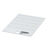 Phoenix Contact US-WMT Plastic Cable Marker, White, Plastic Material, for Modular Terminal Block 0828768