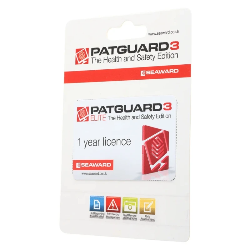 Seaward PAT Testing Software PATGuard 3 Elite License Card for Use With Seaward PAT Testers 400A924