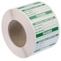 Seaward PAT Testing Label Roll Green Pass for Portable Appliance Testers 339A318