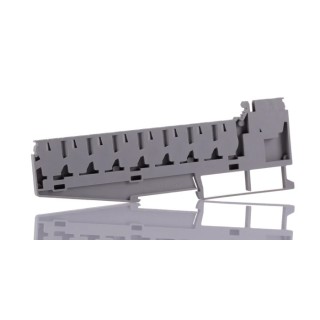 Phoenix Contact DIN Rail Terminal Block Grey, 3-Level, Spring Cage, 0.14mm² to 4 mm², 24A Current, 500V Voltage 3031047