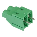 Phoenix Contact MKDS 5/2-6.35 Series Straight PCB Terminal Block, 2 Contacts, 6.35 mm Pitch, 32A Current, 1kV 1714955