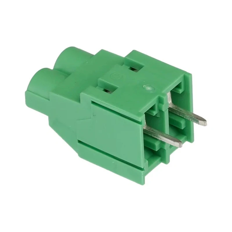Phoenix Contact MKDS 5/2-6.35 Series Straight PCB Terminal Block, 2 Contacts, 6.35 mm Pitch, 32A Current, 1kV 1714955
